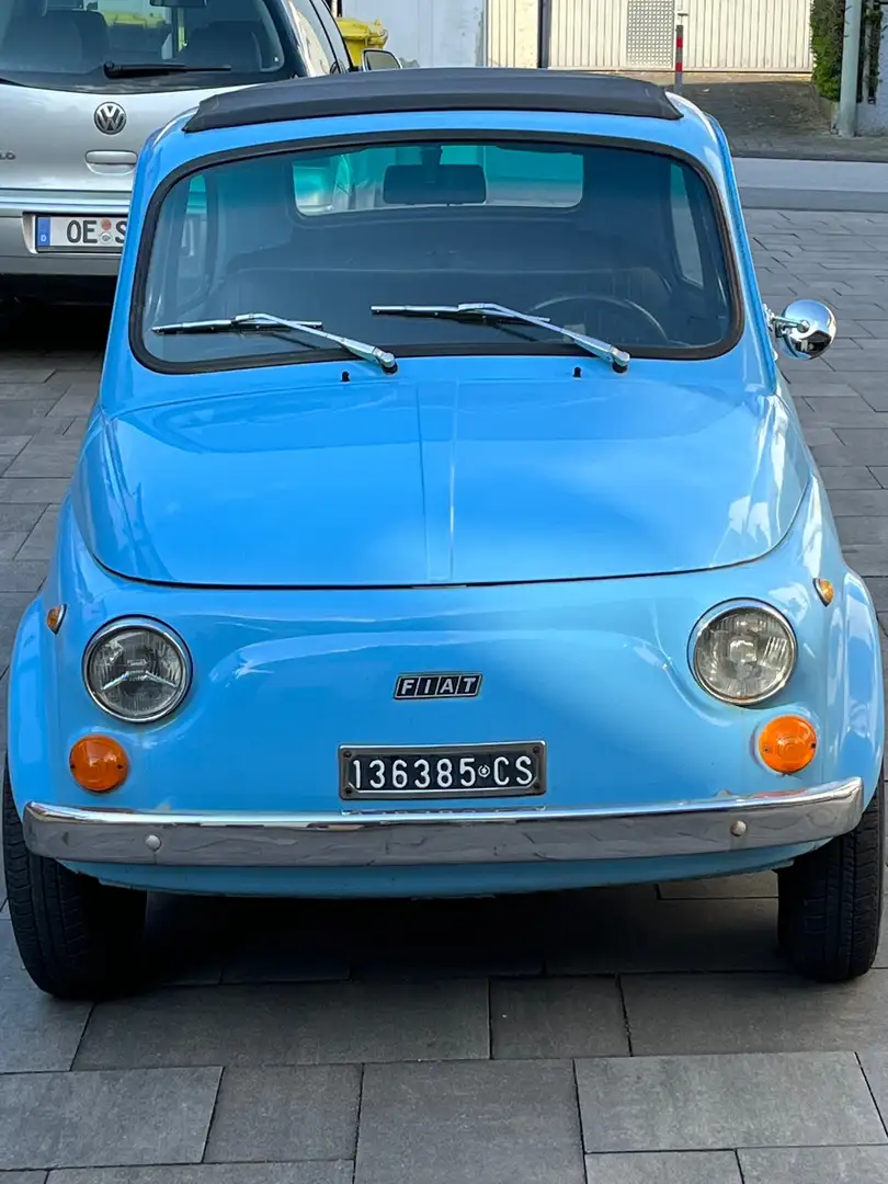 Fiat 500 Синій - 2