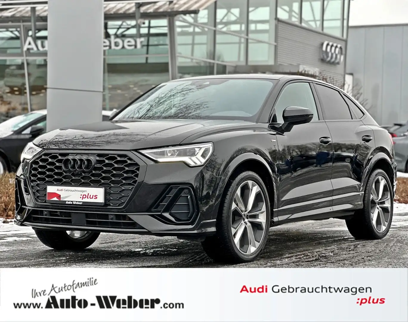 Audi Q3 Sportback 35TFSI S LINE BLACK PANO ACC SONOS Schwarz - 1