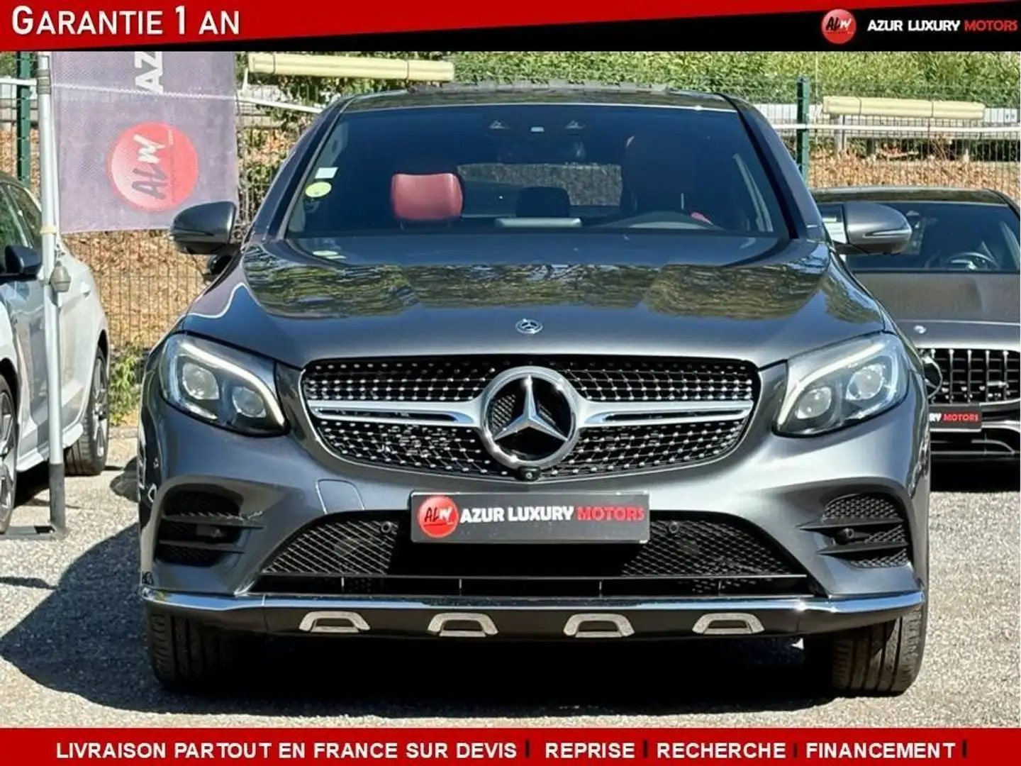Mercedes-Benz GLC 250 COUPE 250 D FASCINATION 4 MATIC Grijs - 2