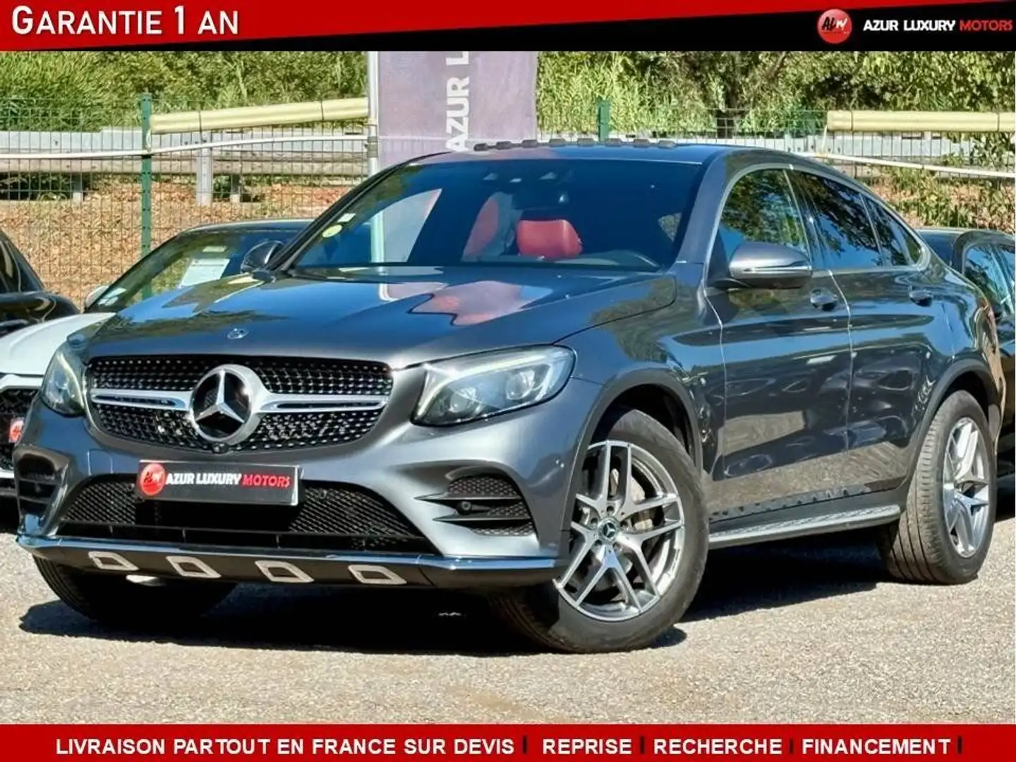 Mercedes-Benz GLC 250 COUPE 250 D FASCINATION 4 MATIC Grijs - 1