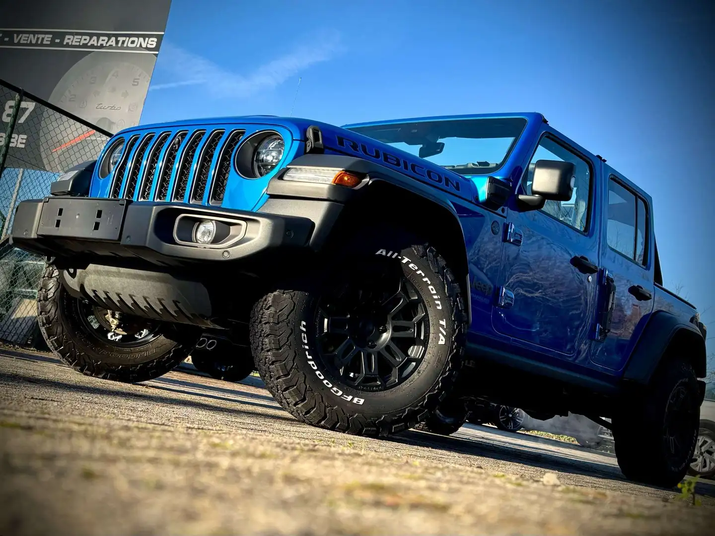 Jeep Wrangler 2.0 Turbo 4xe PHEV Rubicon Utilitaire 50785 Euros Bleu - 1