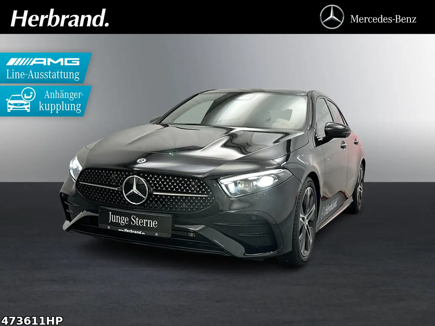 Mercedes-Benz A 250 4MATIC +AMG+AHK+FAHRASSIST+360+PANO+MULTI+ Schwarz - 1