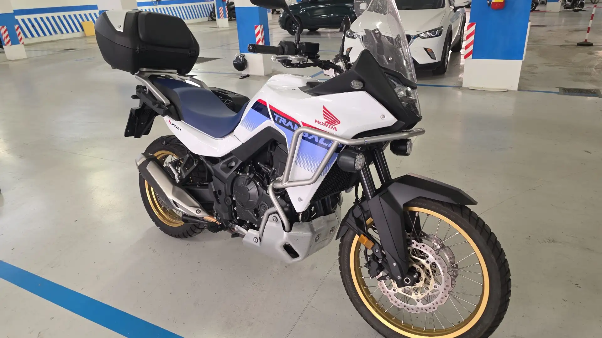 Honda Transalp Modrá - 2