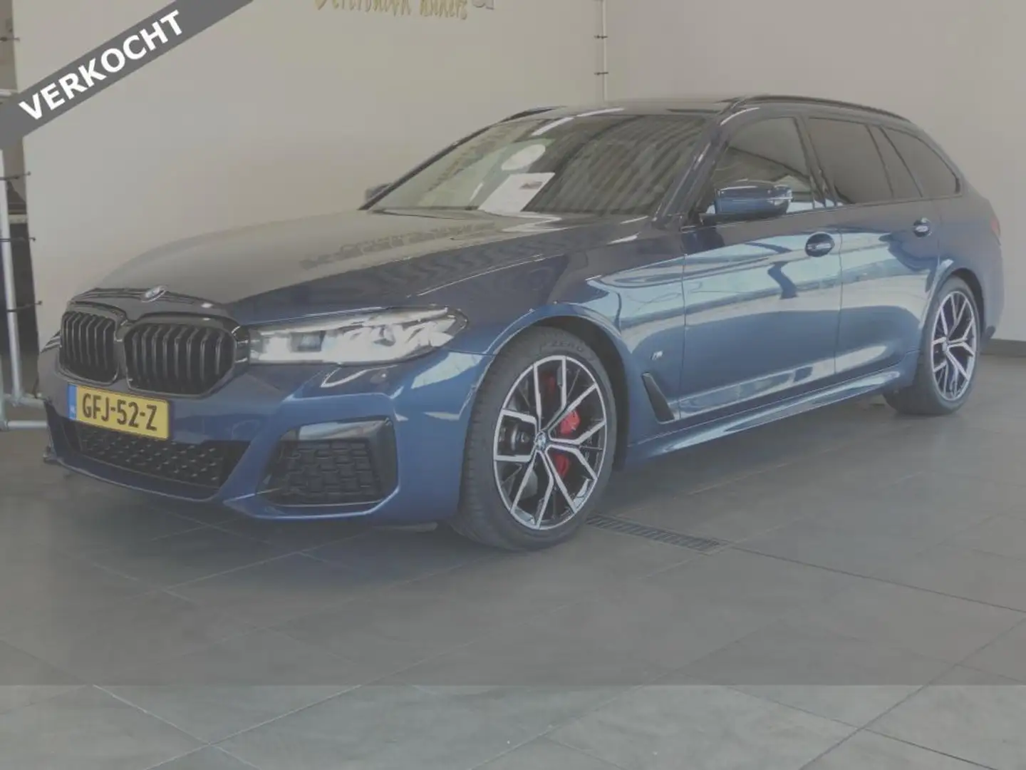 BMW 540 5-serie Touring 540i X-Drive M pakket Harman,Panod Blu/Azzurro - 1