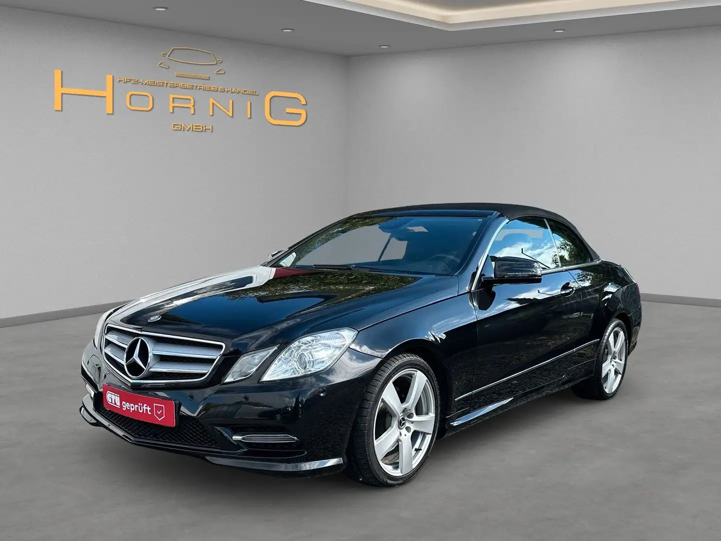 Mercedes-Benz E 220 E -Klasse Cabrio E 220 CDI AMG Paket Schwarz - 1