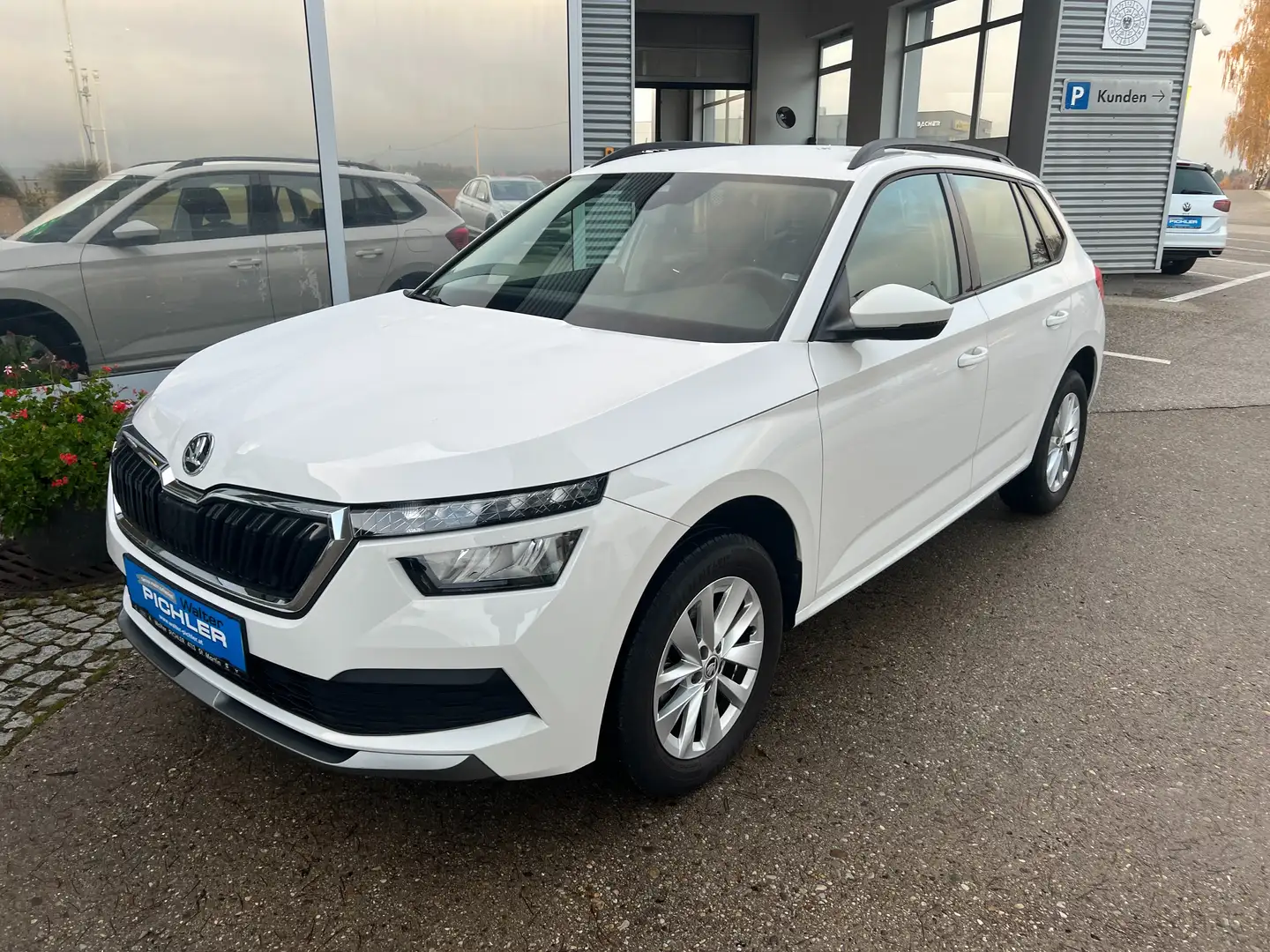 Skoda Kamiq Ambition TSI Blanc - 1