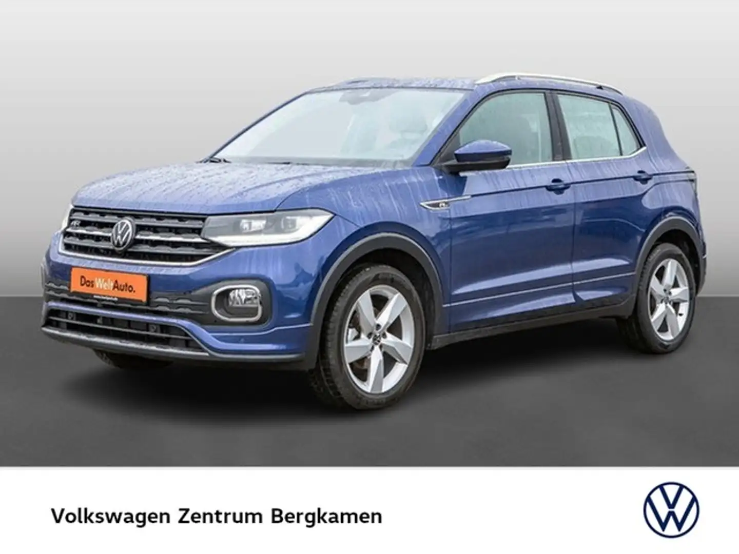 Volkswagen T-Cross 1.0 R-LINE EXT KAMERA ALU17" NAVI SITZHEIZ Blau - 1