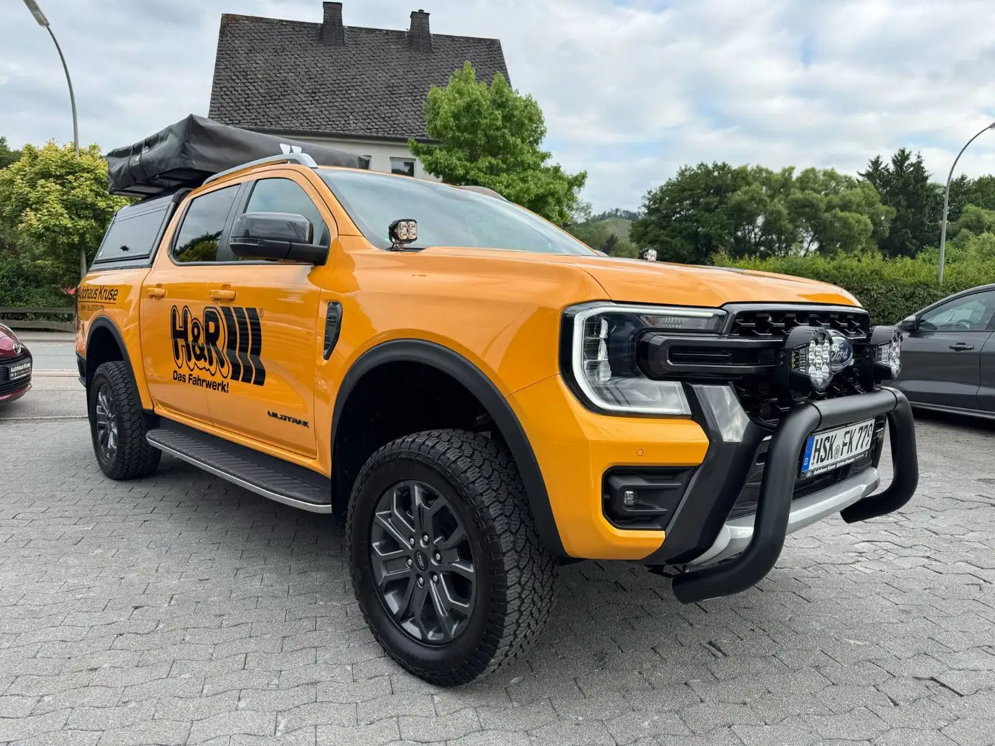 Ford Ranger Wildtrak e-4WD Doppelkabine Orange - 1