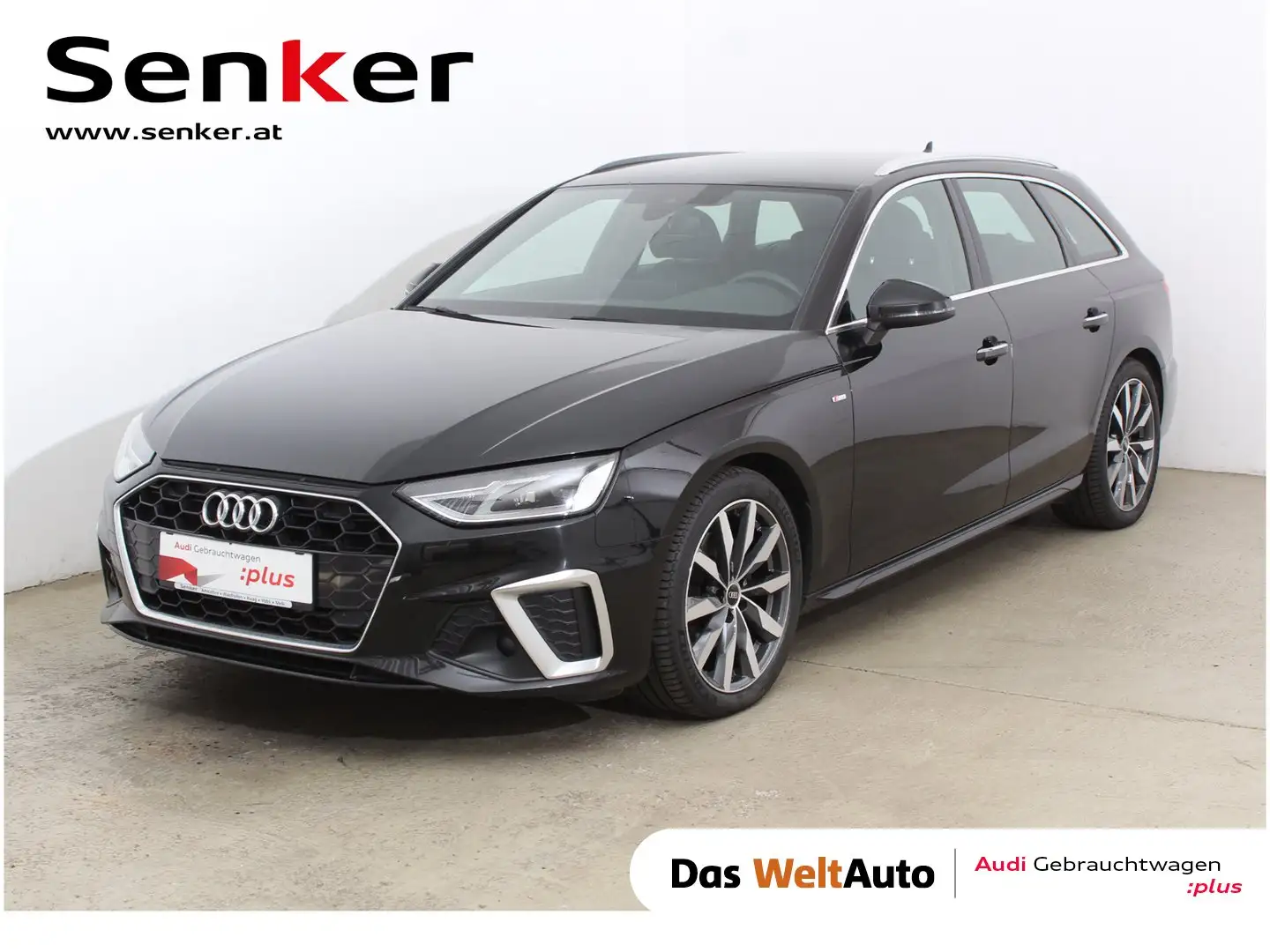 Audi A4 35 TFSI S line Schwarz - 1