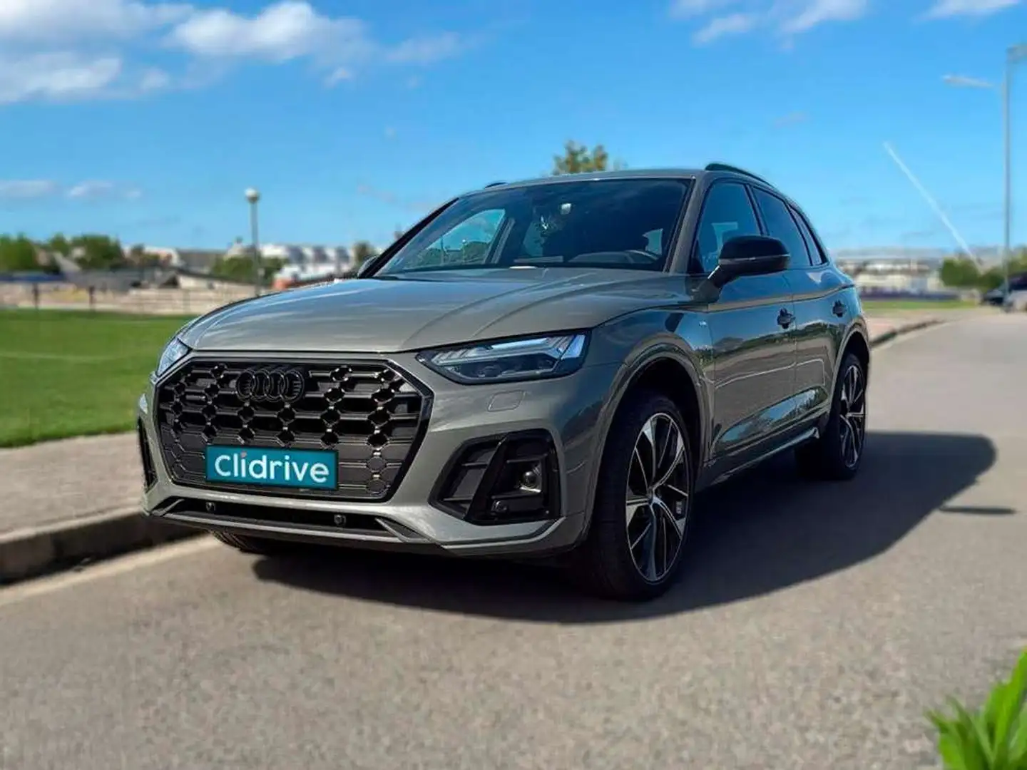 Audi Q5 2.0TDI quattro S tronic Black line 150kW Gris - 2