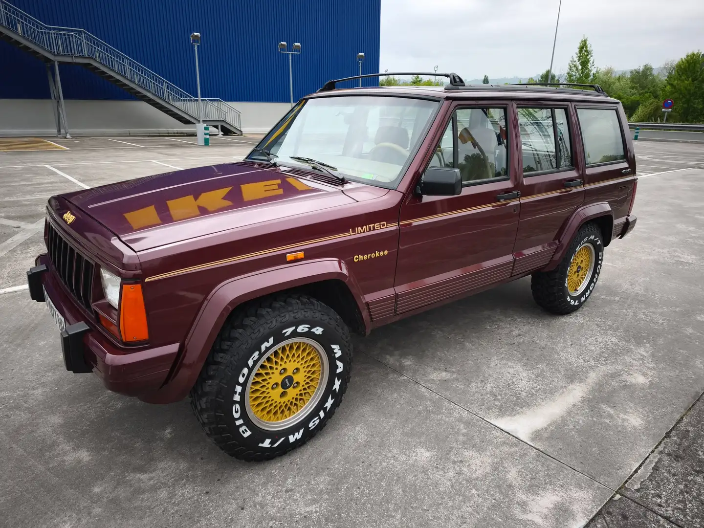 Jeep Cherokee Cherokee 4.0 Limited Burdeos - 2