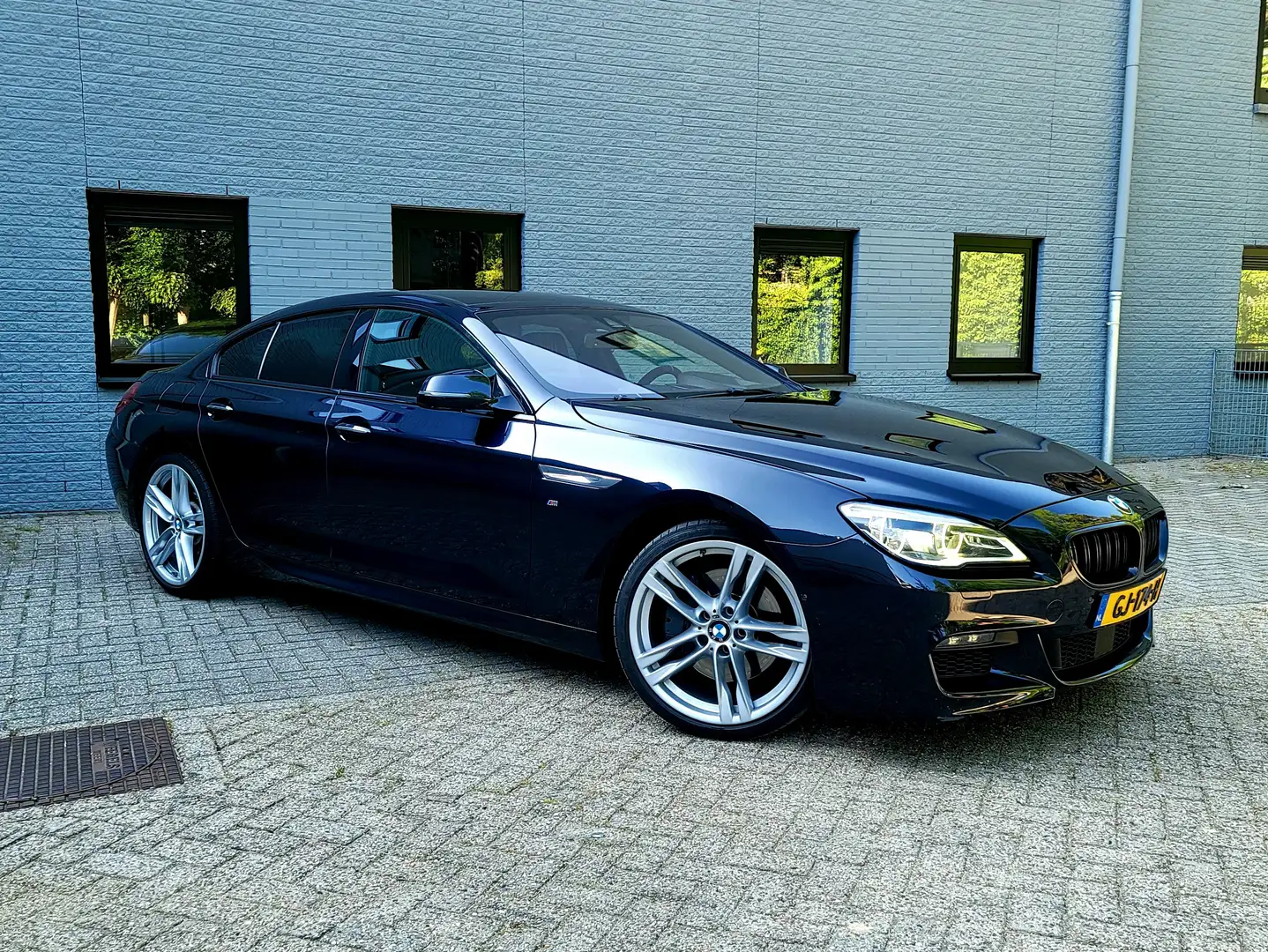 BMW 640 Full option|Xdrive|NL original|Soft close|massage Zwart - 1