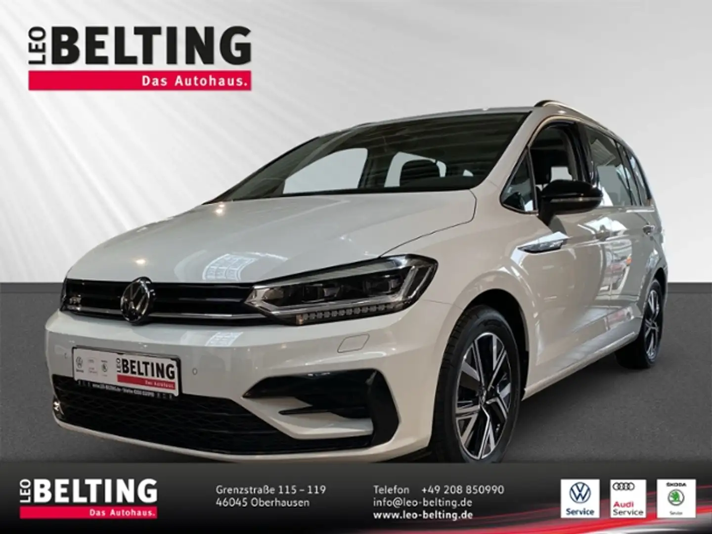 Volkswagen Touran Highline 1.5 TSI DSG R-Line BlackStyle Kamera IQD Blanc - 1