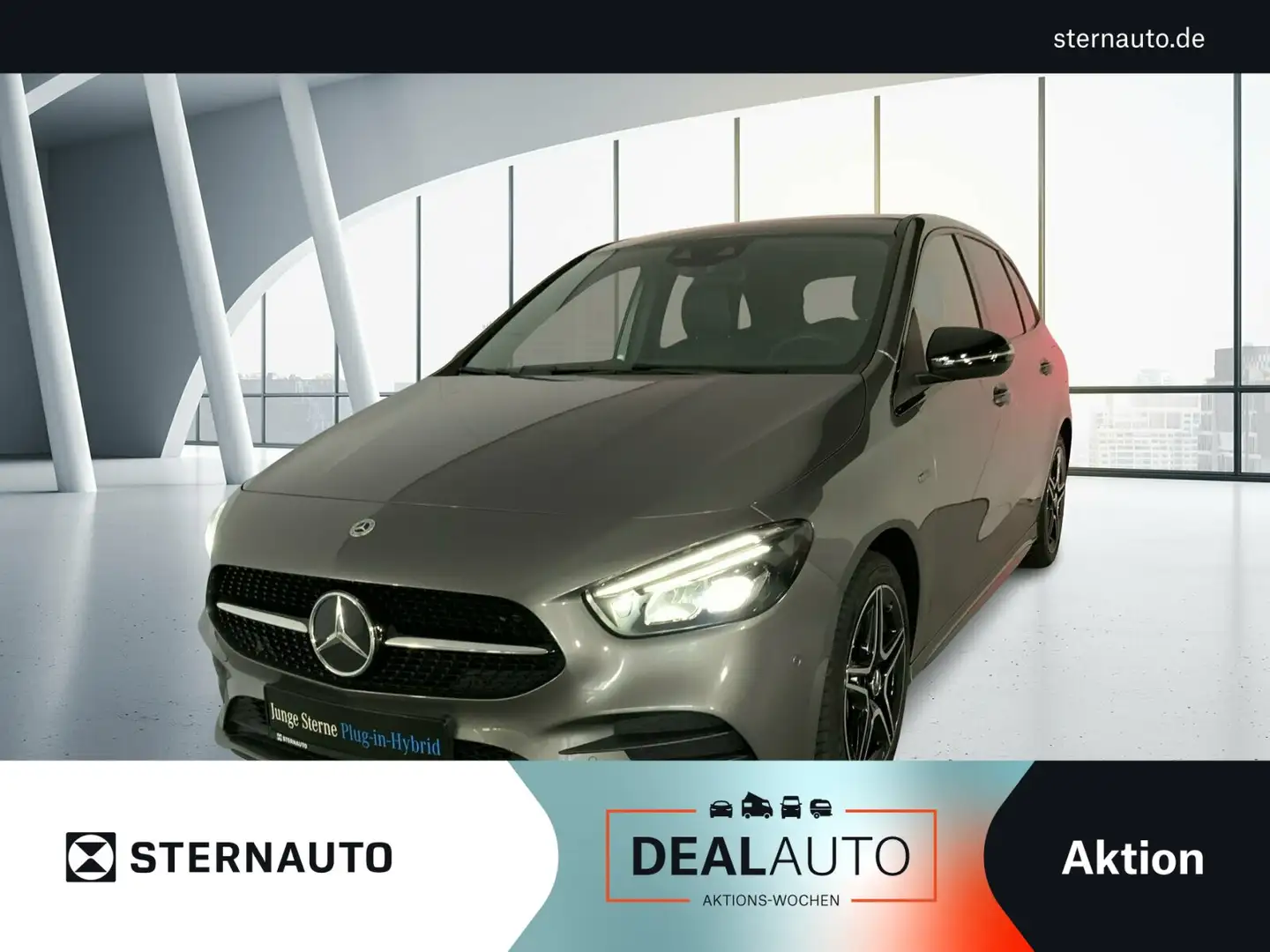 Mercedes-Benz B 250 B 250 e AMG AHK Night RüKam Totwinkel SpiegelPak Grau - 1