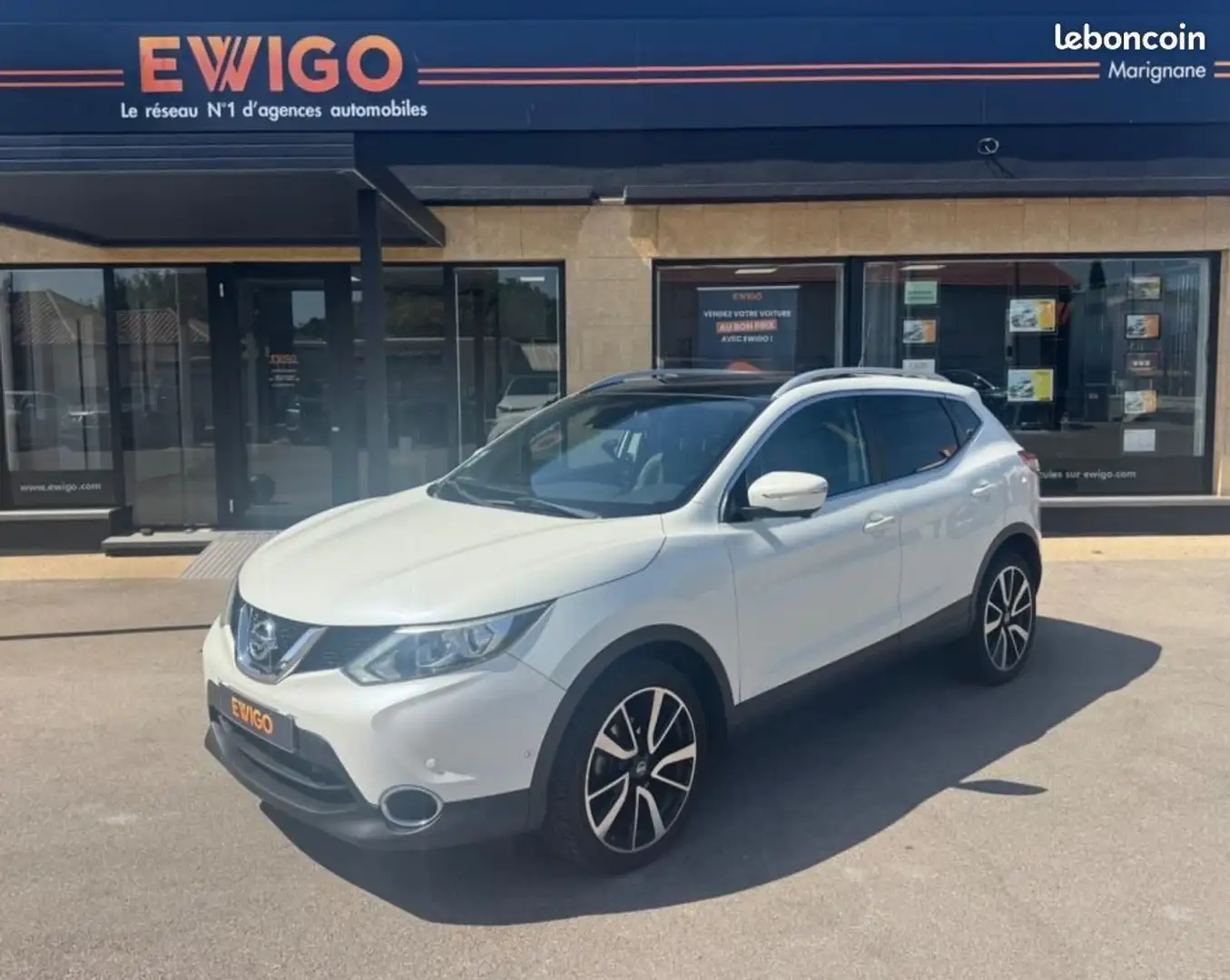 Nissan Qashqai GENERATION II 1.6 DCI 130CH TEKNA XTRONIC Blanc - 1
