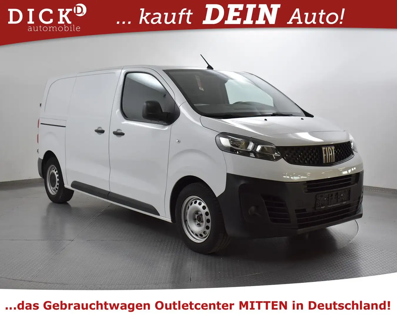 Fiat Scudo 2.0d L2 3SITZ+NAVI+KLIMA+TEMPO+BLUETO+PDC Weiß - 1