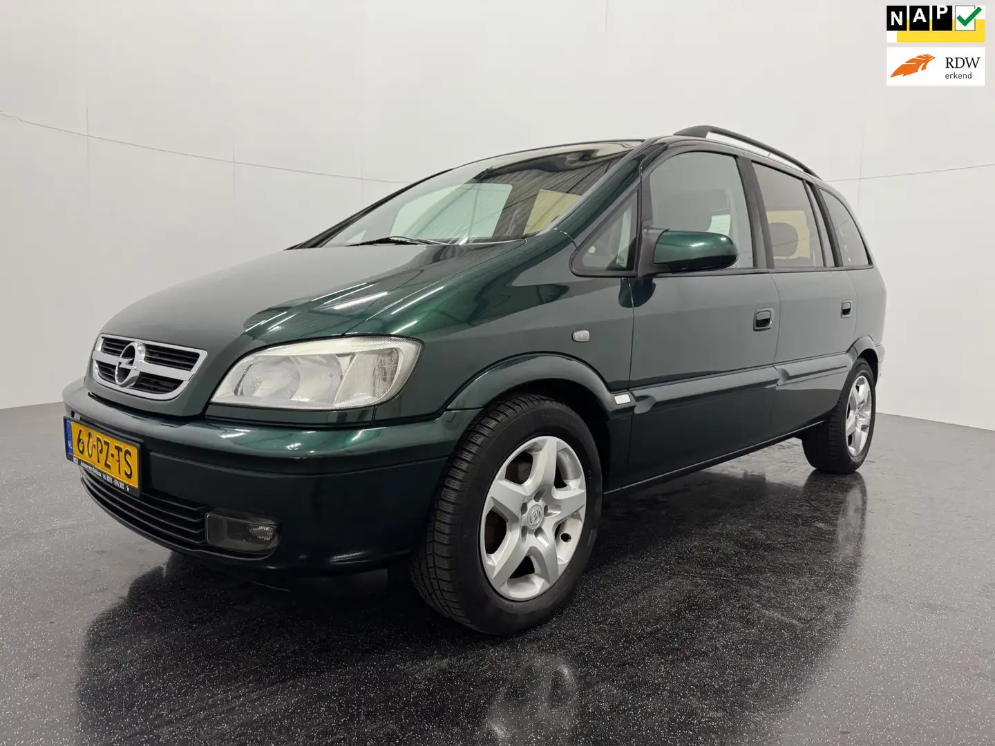 Opel Zafira 1.8-16V Maxx 7p clima Groen - 1