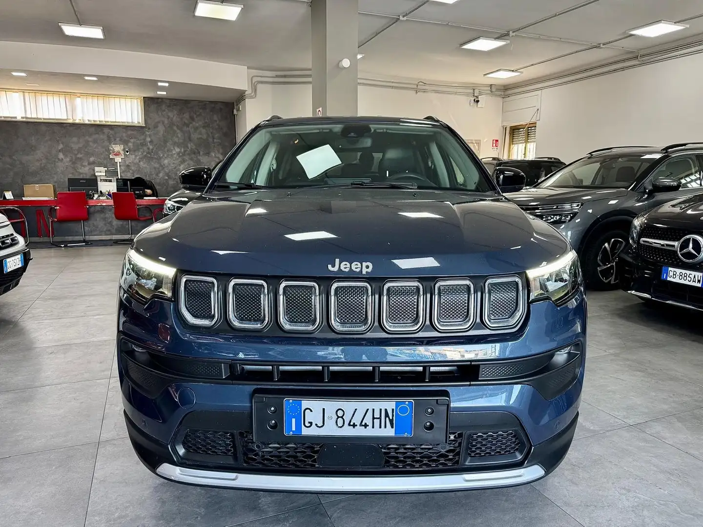 Jeep Compass 1.6 Multijet II 2WD Limited 2022 Blu/Azzurro - 2