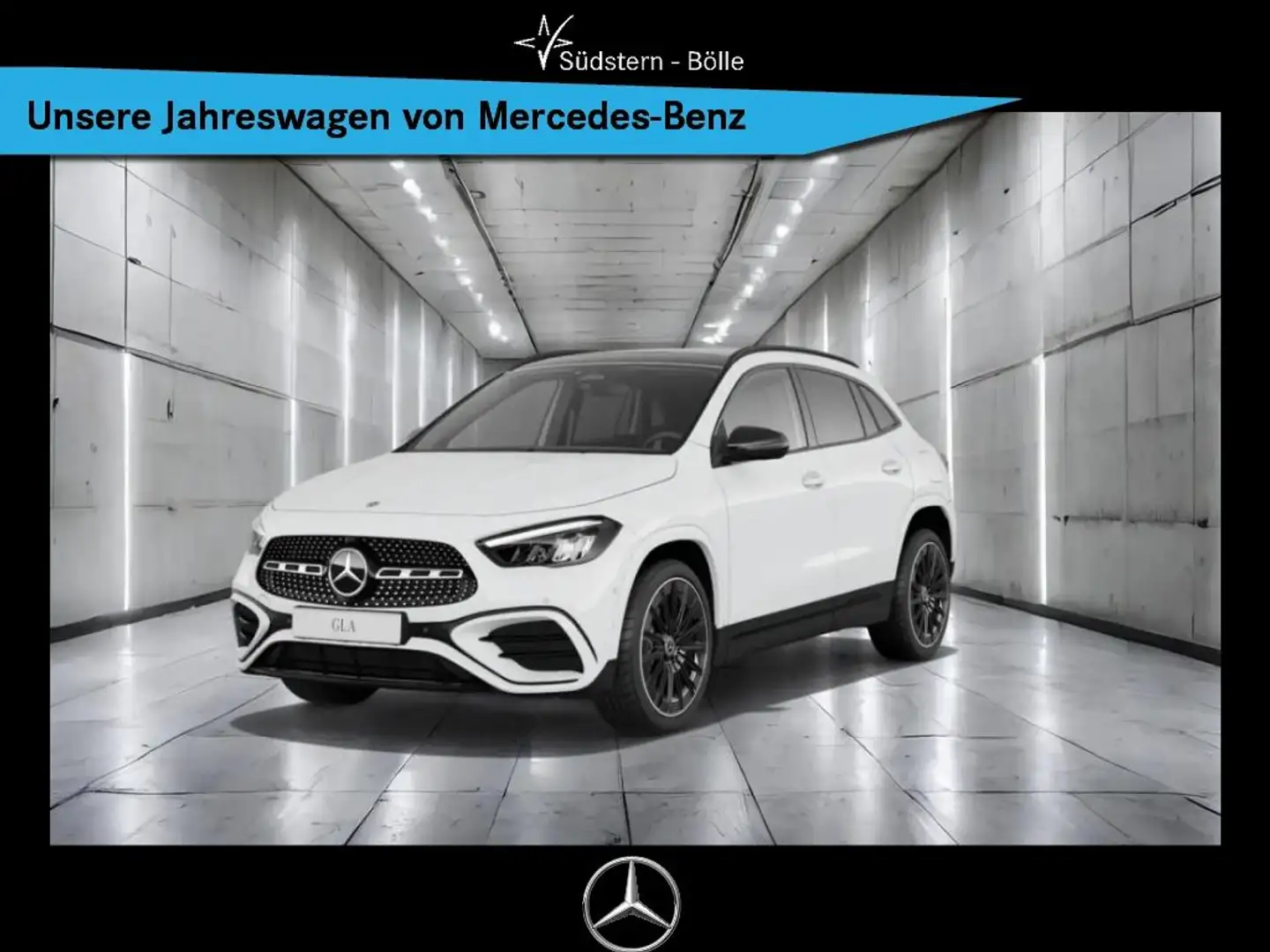 Mercedes-Benz GLA 220 4M +AMG+SHZ+DISTRO+AMBIENTE+NAVI+AHK+PDC Blanc - 1