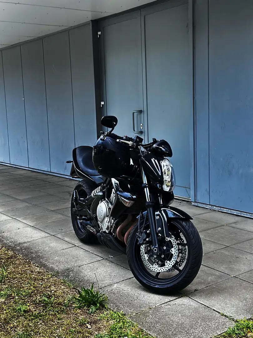 Kawasaki ER - 6 N UMFALL Motorrad Zwart - 1