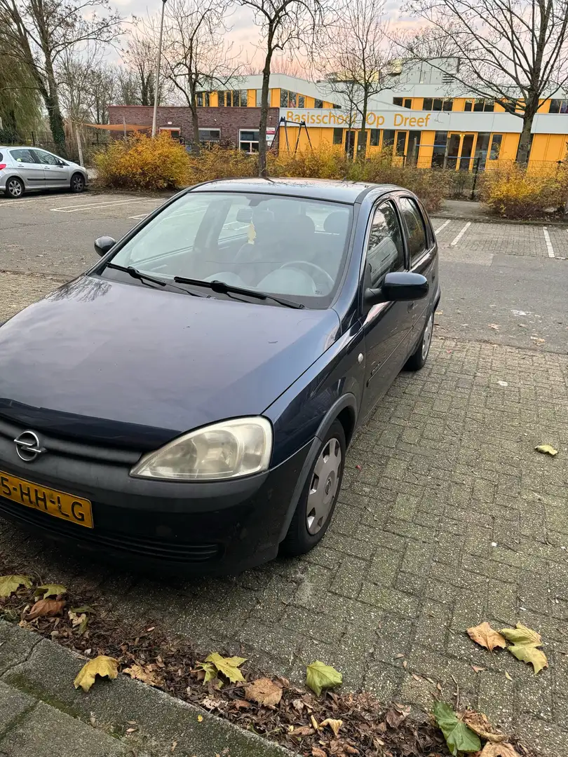 Opel Corsa 1.0-12V Comfort Blauw - 1