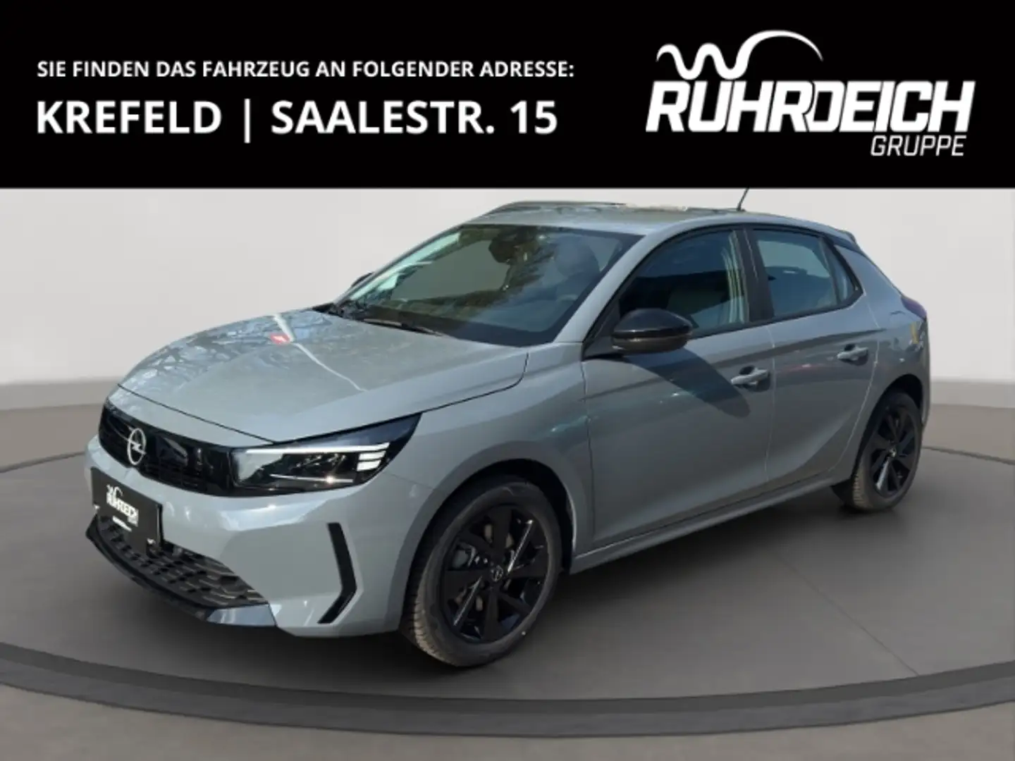 Opel Corsa F Edition 1.2 Turbo SHZ LHZ KLIMA LED DAB Gris - 1