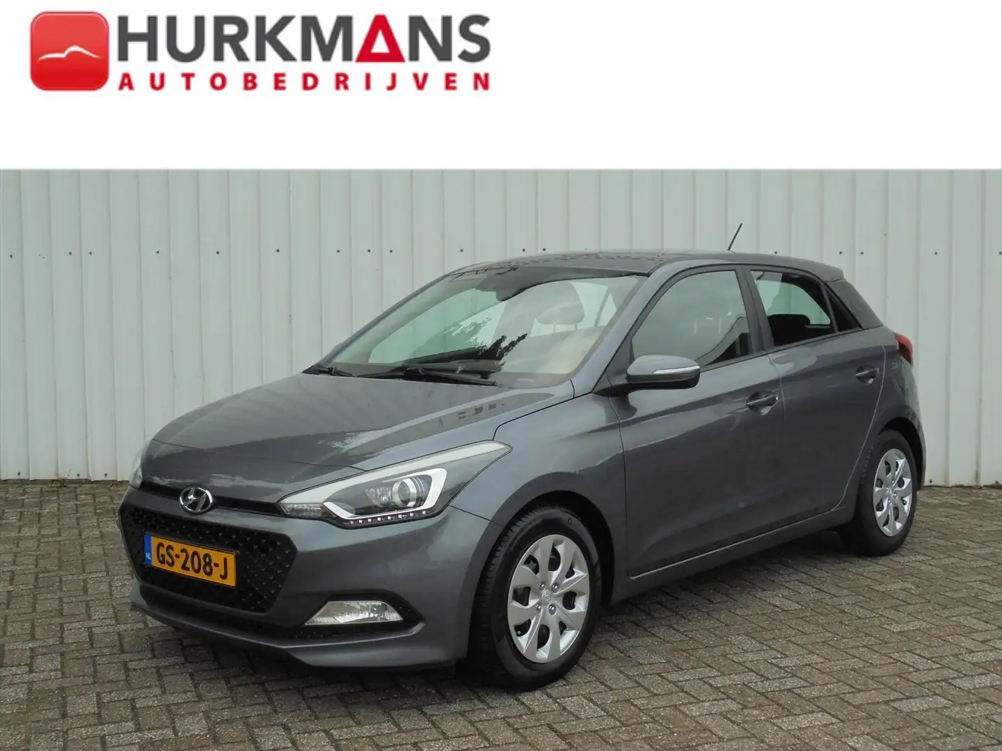 Hyundai i20 1.2i 5-DRS COMFORT NL-AUTO PERFECT ONDERHOUDEN Grijs - 1