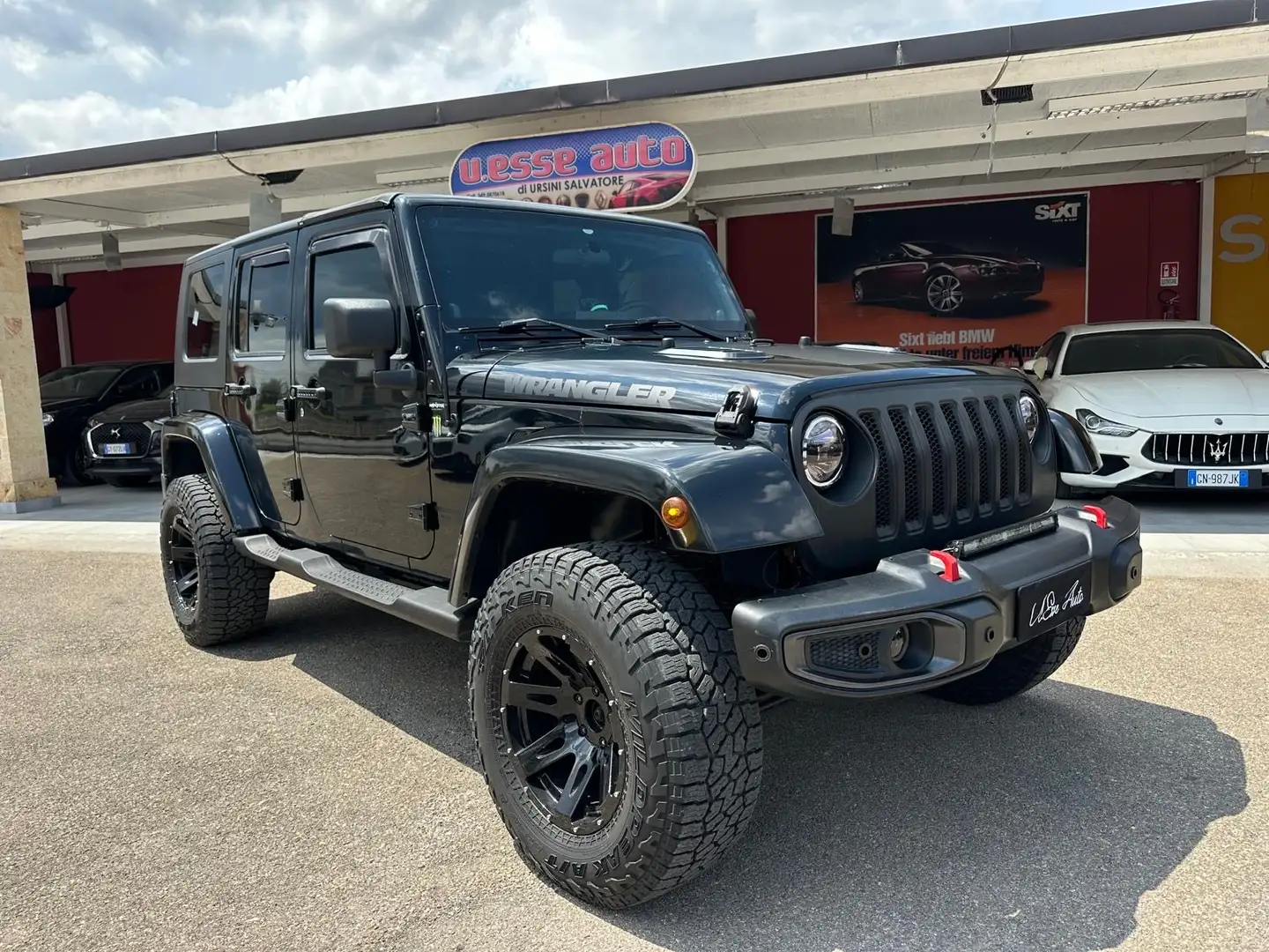 Jeep Wrangler Unlimited 2.8 crd Rubicon dpf Nero - 1