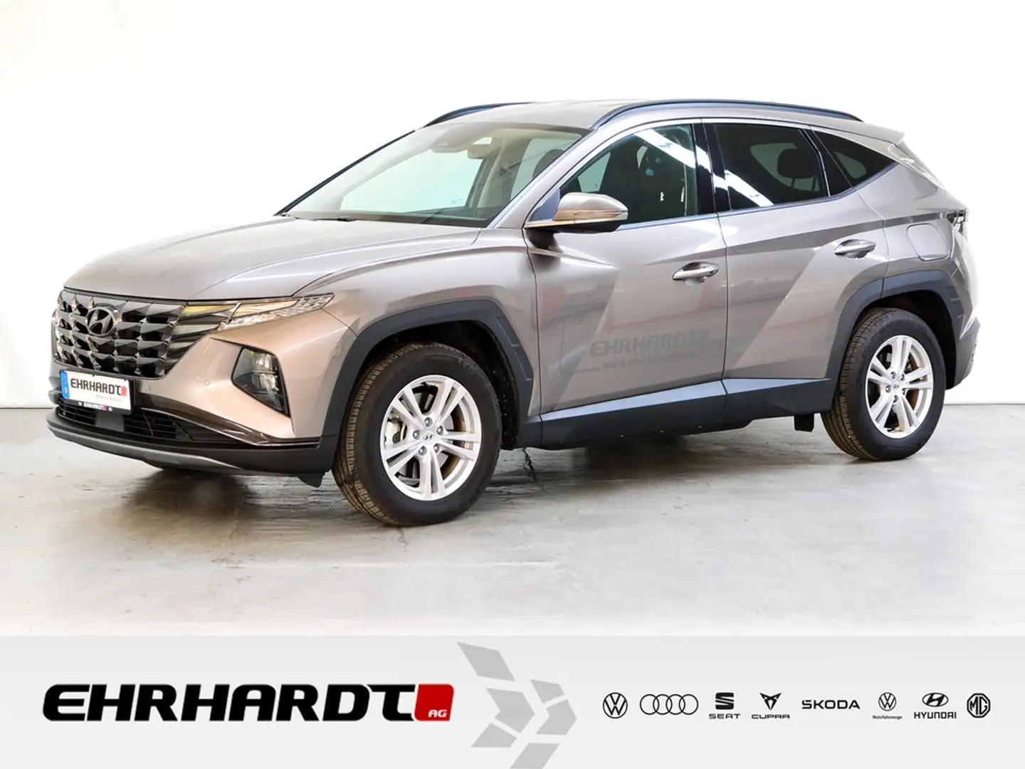 Hyundai TUCSON 1.6T-GDI PHEV 4WD TREND Assist, el. Heckkl., KRELL Bronze - 1
