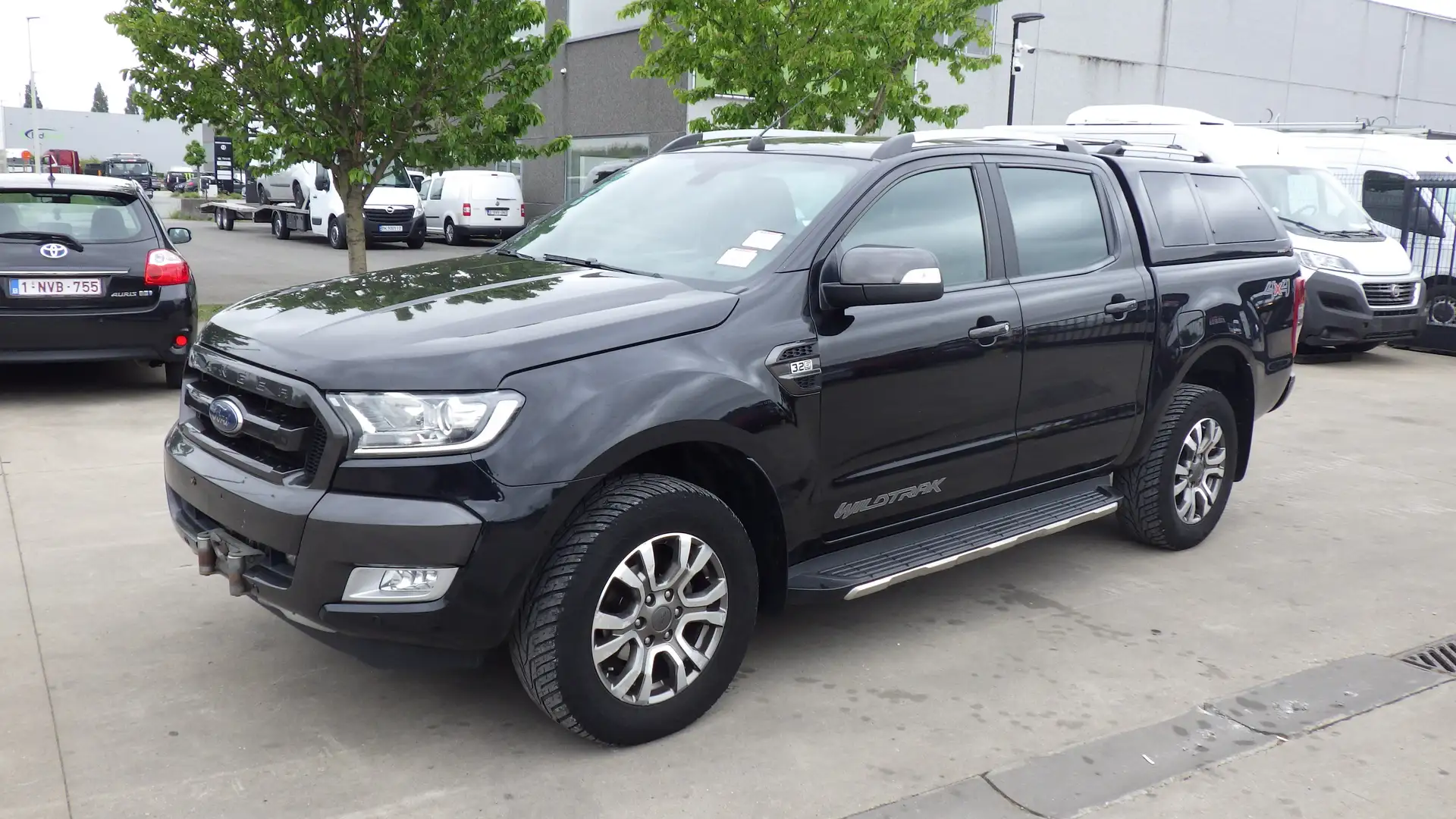 Ford Ranger Dubbelkabine 4x4 (Stock ID 108) Noir - 1