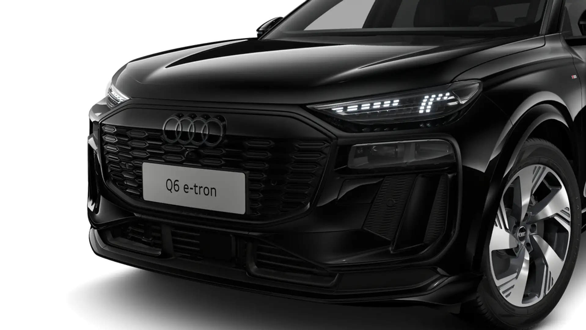 Audi Q6 Sportback e-tron 252 1AT S edition Automaat Zwart - 2