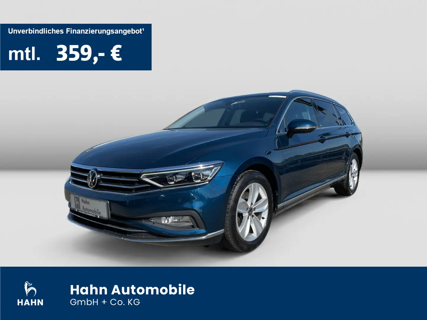 Volkswagen Passat Variant Elegance 4Motion 2.0TDI DSG 360° Blau - 1