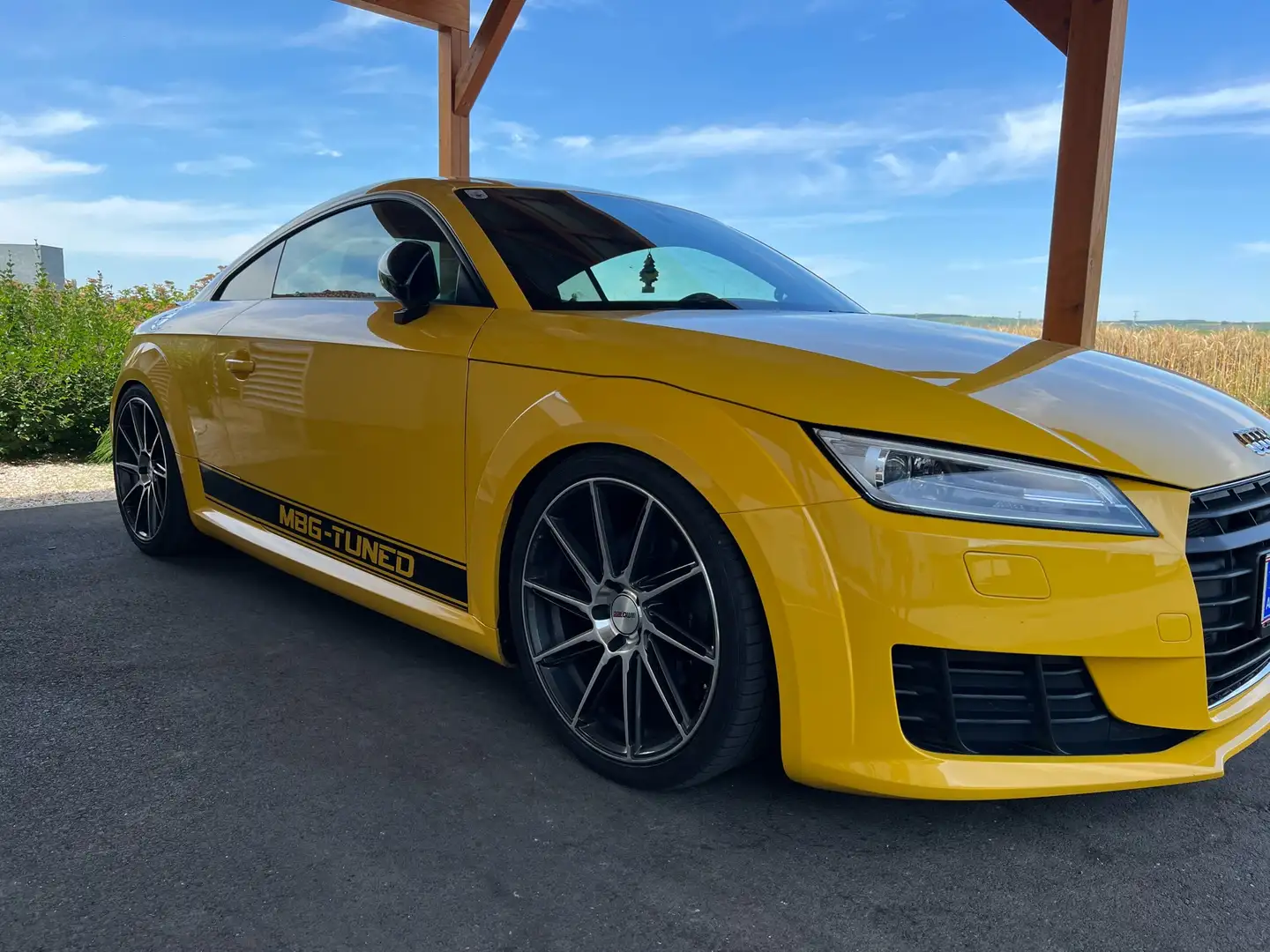 Audi TT Coupe 2.0 TDI ultra žuta - 1