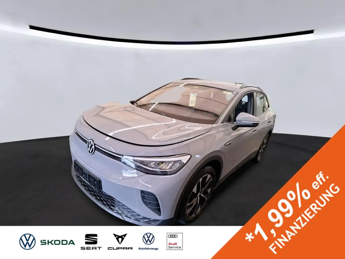 Volkswagen ID.4 PRO PERF. 82 kWh +AHK +LED +WÄPU *ACC +LM +APP +N Grau - 1