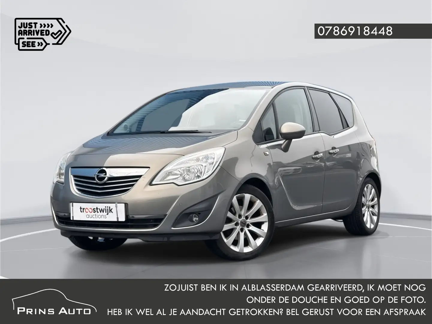 Opel Meriva 1.4 Cosmo |CRUISE|AIRCO|NAVI|PARKEERSENSOREN| 2688 Grijs - 1