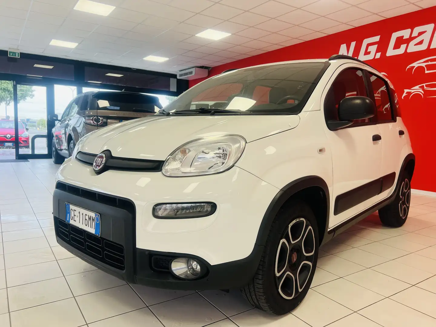 Fiat Panda *0.9*TWINAIR*METANO*70CV*NEOPATENTANTI*TAGLIANDI* Weiß - 1
