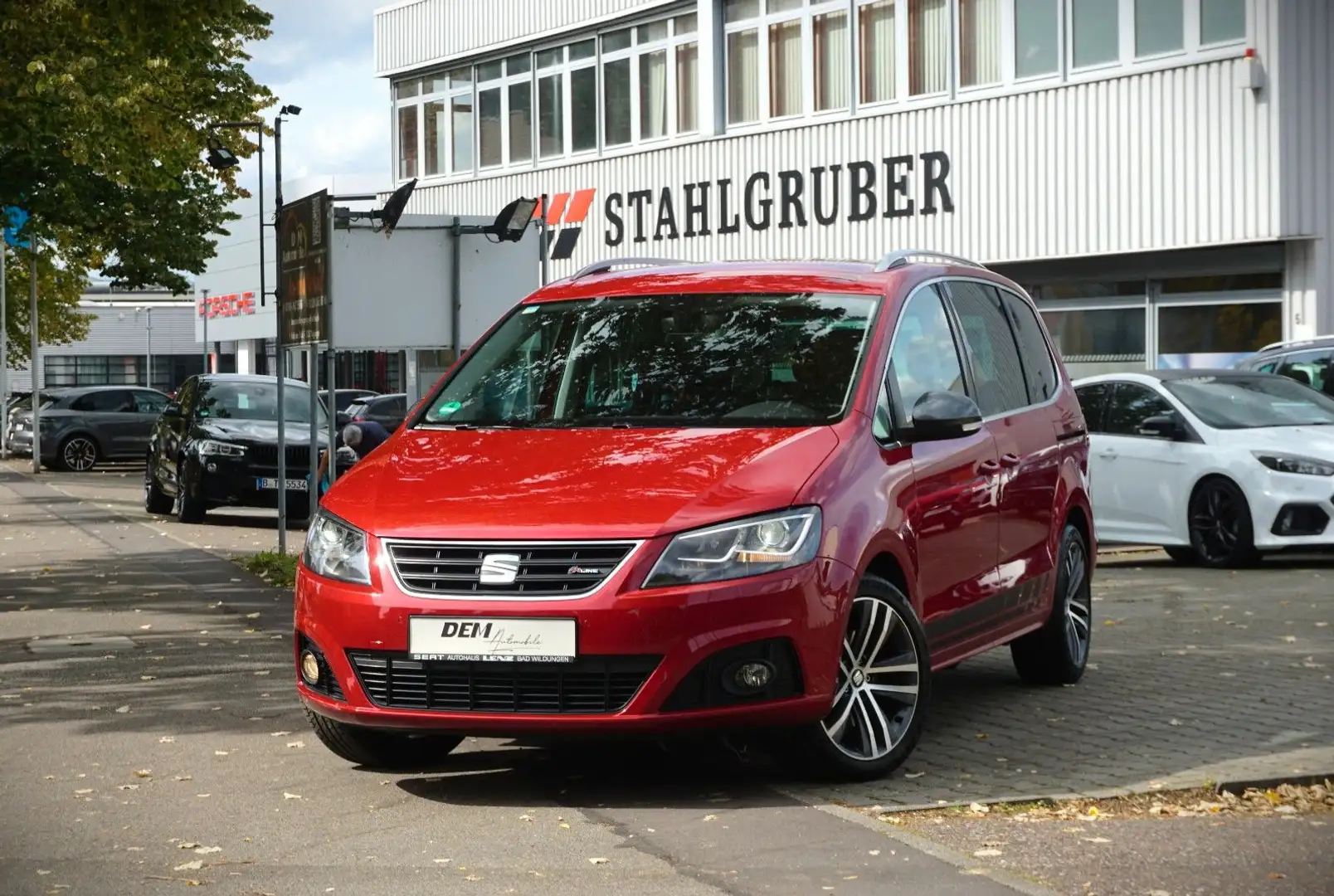 SEAT Alhambra FR-Line / 7 Sitze / AHK / R-Kam / 1.HD Rouge - 1
