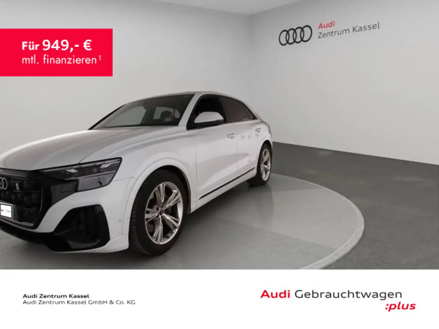 Audi Q8 55 TFSI e quattro S line Matrix Pano HuD 360° Weiß - 1
