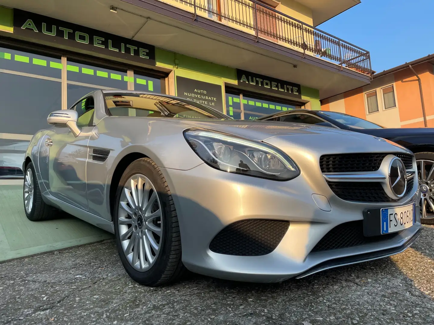 Mercedes-Benz SLC 200 Sport Plus Automatica Navi Kamera Tetto Pano Argintiu - 1