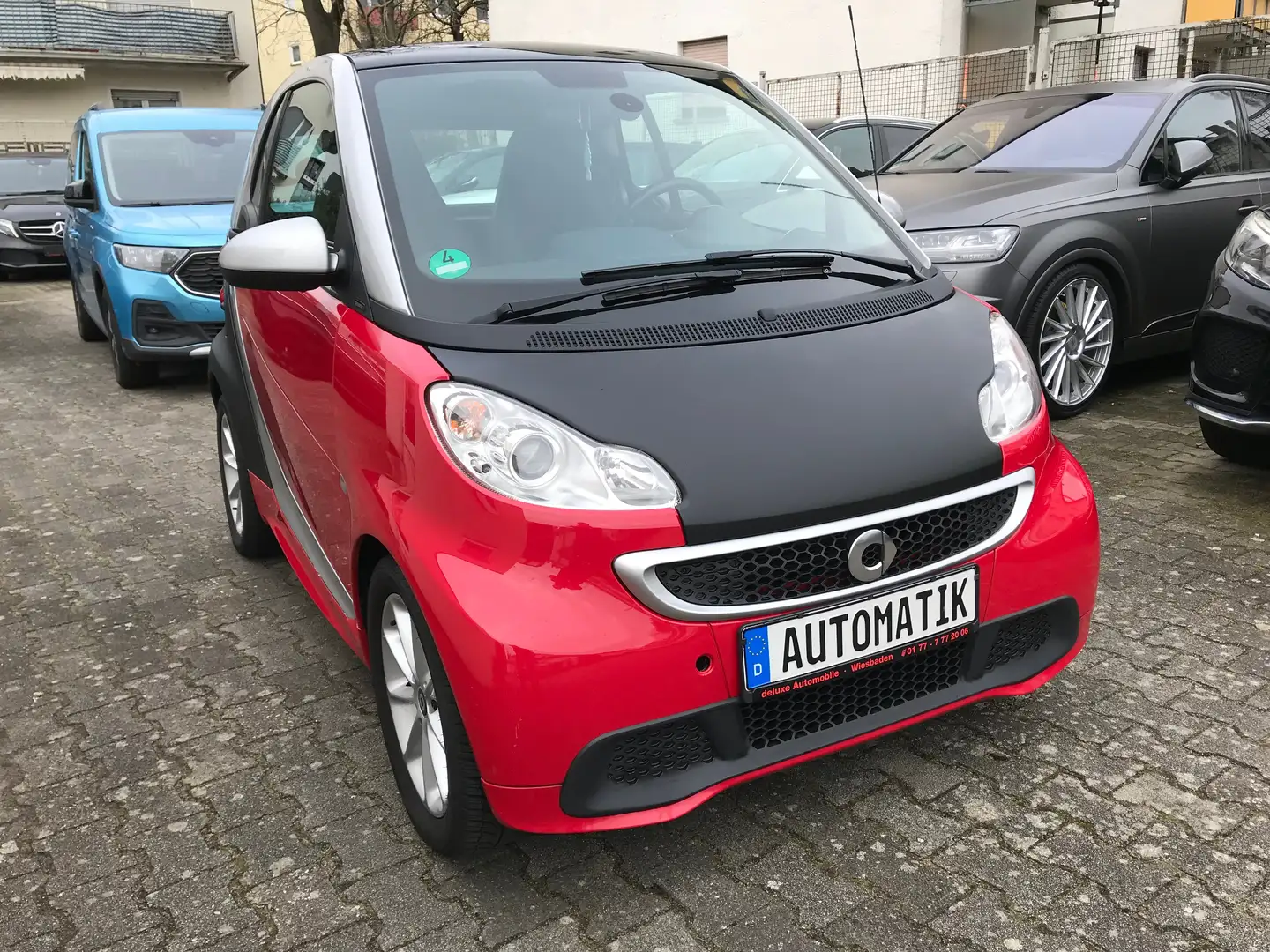 smart forTwo smart fortwo coupe micro hybrid drive KLIMA PANO Silber - 1