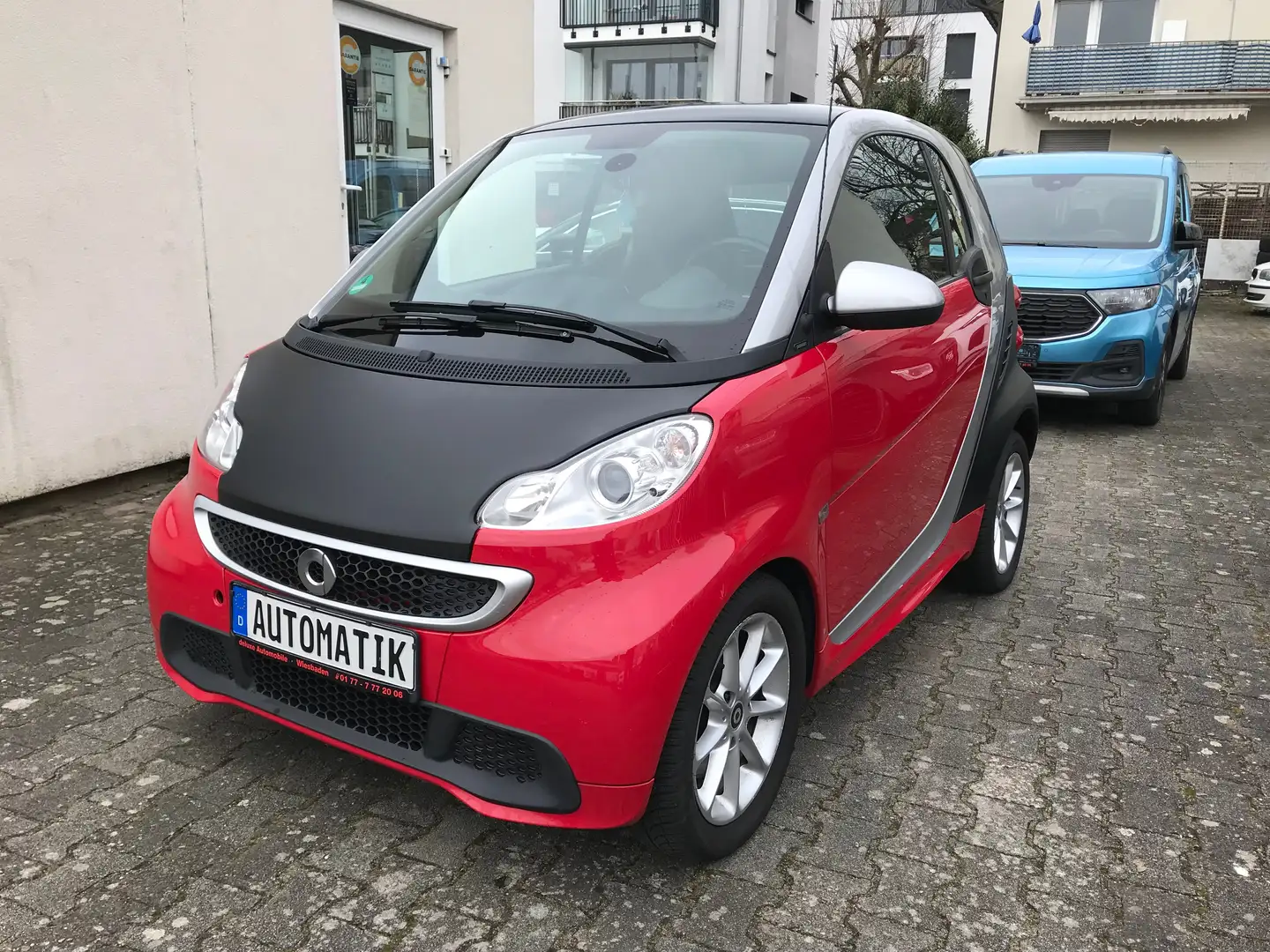 smart forTwo smart fortwo coupe micro hybrid drive KLIMA PANO Silber - 2