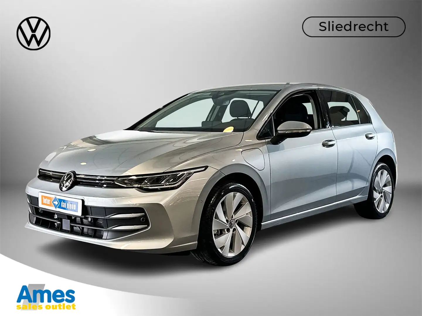 Volkswagen Golf 1.5 eHybrid 204pk DSG Life Edition | Tot 143km ele Zilver - 1
