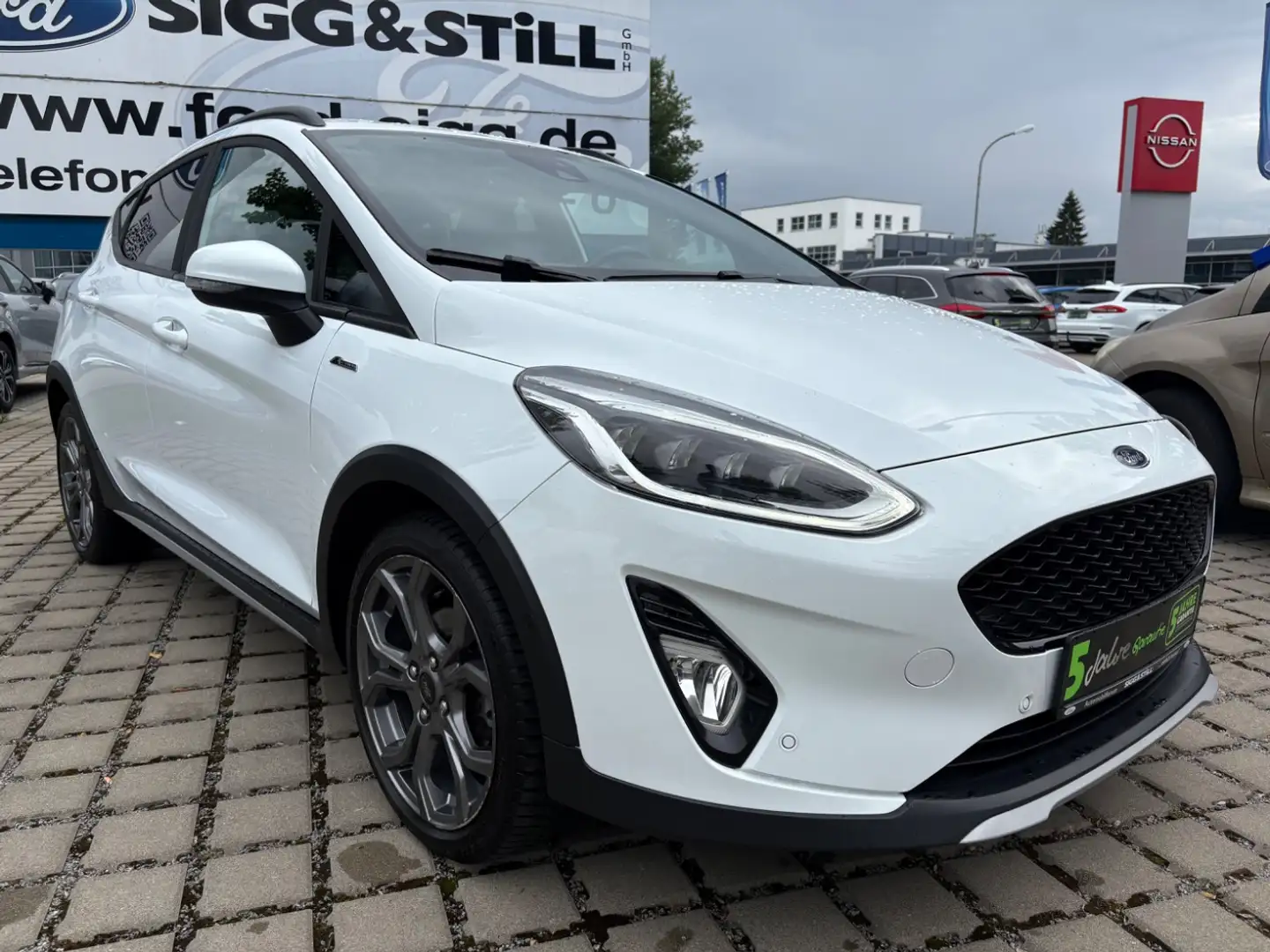 Ford Fiesta 1.0 Active X LED*NAV*B&O*SPUR*SHZ*PDC*LM18'' Blanc - 2