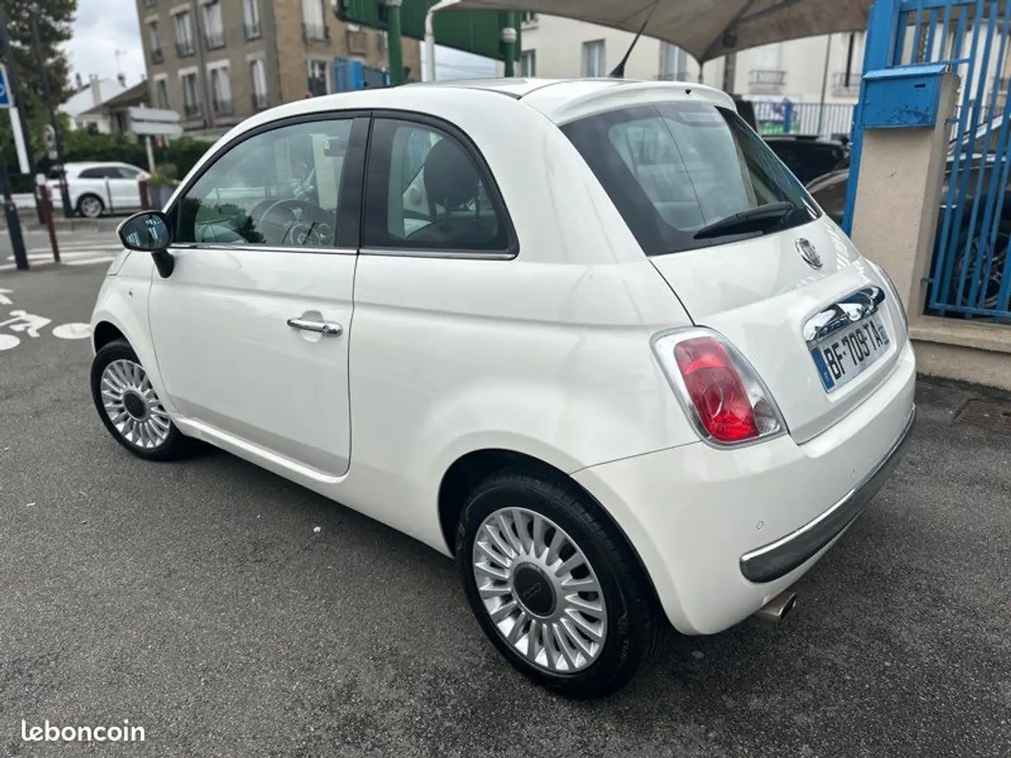 Fiat 500 1.4l 16V 100ch LOUNGE CRIT AIR 1 Blanc - 2