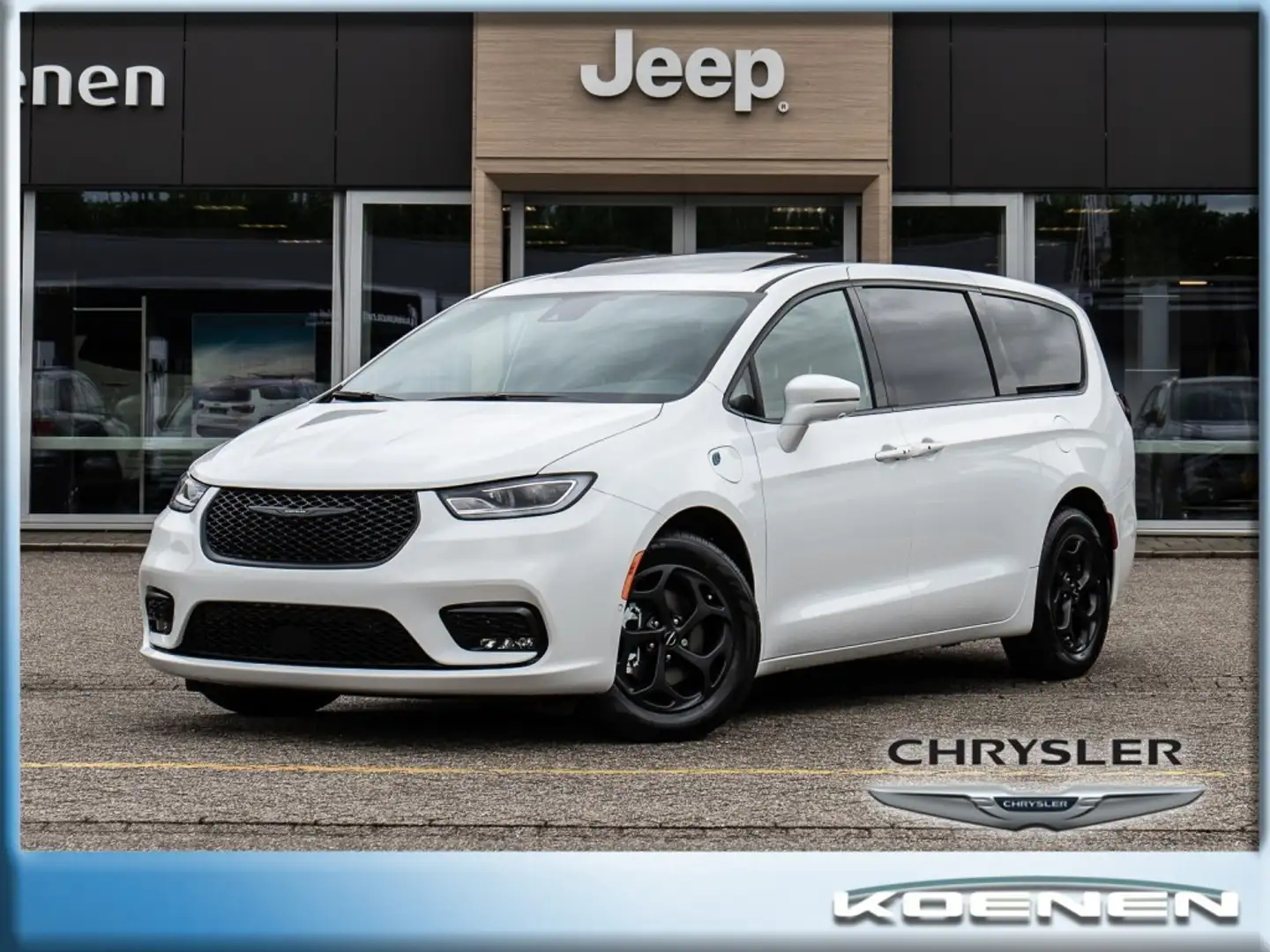 Chrysler Pacifica Plug-In-Hybrid 3.6i V6 Limited S Aut Rijklaar Blanco - 1