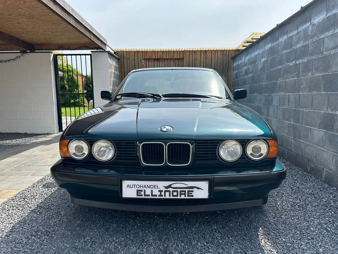 BMW 518 i Airco Slechts 142000km Oldtimer 1ste eigenaar Groen - 2