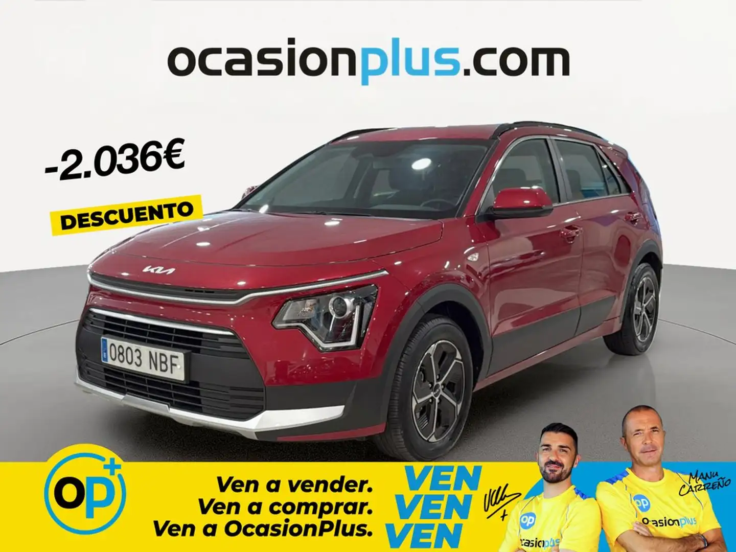 Kia Niro 1.6 HEV Concept 129 Rojo - 1