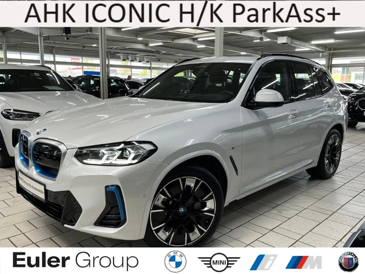 BMW iX3 M Sport Sommer20'' AHK ICONIC H/K ParkAss+ El.Fond Weiß - 1
