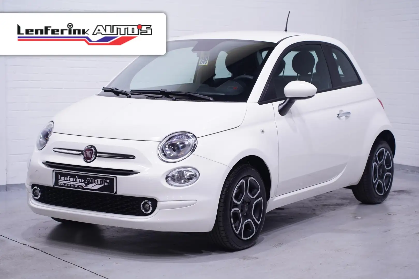 Fiat 500 1.0 Hybrid 70 pk Airco ECC, Apple Carplay Cruise C Wit - 1