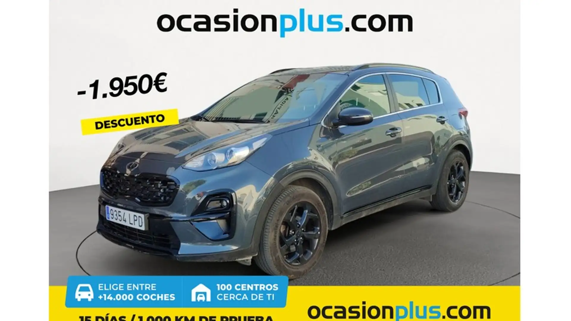 Kia Sportage 1.6 MHEV Black Edition 4x2 136 Gris - 1